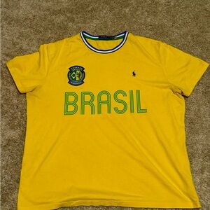 Polo by Ralph Lauren Yellow Brasil Tee
